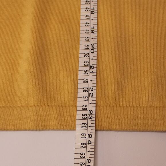 VTG Alfred Dunner Maize Short Sleeve Bead Embroidered Sweater Sz S - Picture 7 of 7